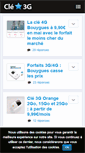 Mobile Screenshot of cle-3g.fr
