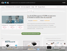 Tablet Screenshot of cle-3g.fr